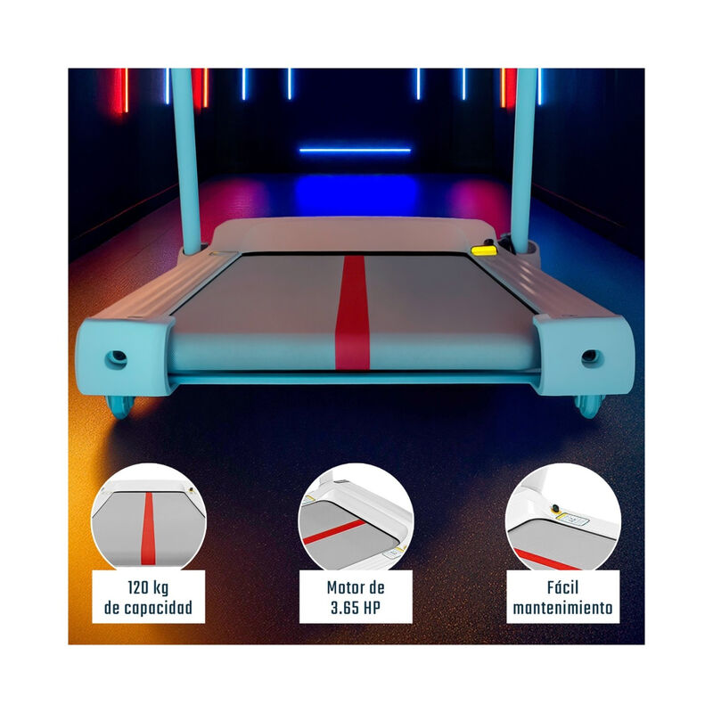 Caminadora Plegable Electrica 3.65hp Bluetooth ... image number null