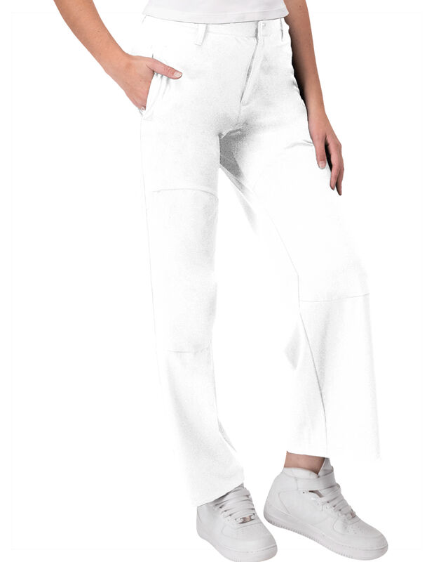 Pantal&oacute;n Mujer Premium Cintura Alta Blanco Roos... image number null