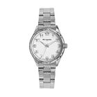 Reloj Nivada Corporate Dama Acero Blanco Ar&aacute;bigo