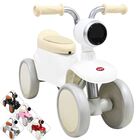 Montable Correpasillos para Ni&ntilde;os con Luz y Sonido Coche Musical Apto a Partir de 1 a&ntilde;o y Soporta hasta 16 kg - Blanco