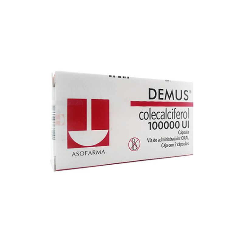 Demus 100000 Ui 2 Caps 100000 Ui 2 C&aacute;psula(s) image number null