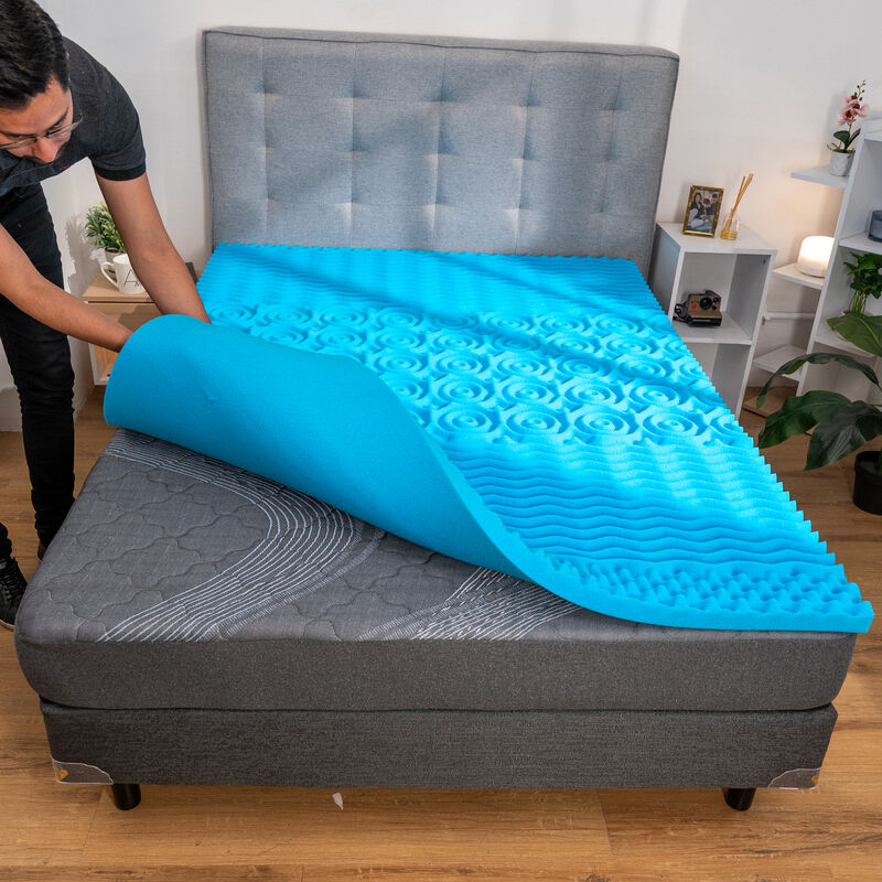 Colchoneta De Memory Foam Individual Con Infus... image number null