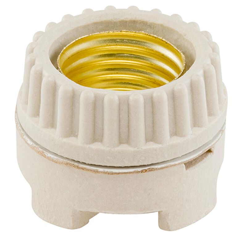 Portal&aacute;mpara de porcelana para anuncio con casq... image number null