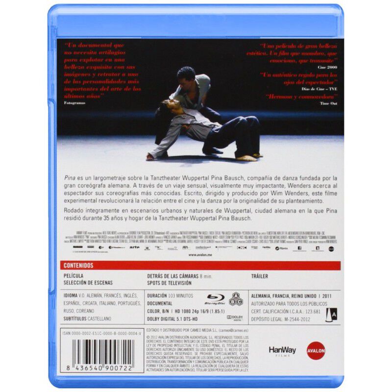 Pina [Blu-ray] image number null