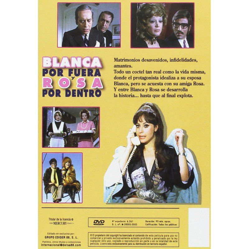 Blanca Por Fuera Y Rosa Por Dentro [dvd] image number null