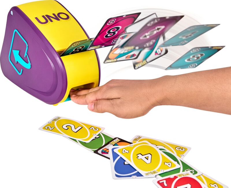 Juego De Cartas Mattel Games Uno Flip Attack Pa... image number null