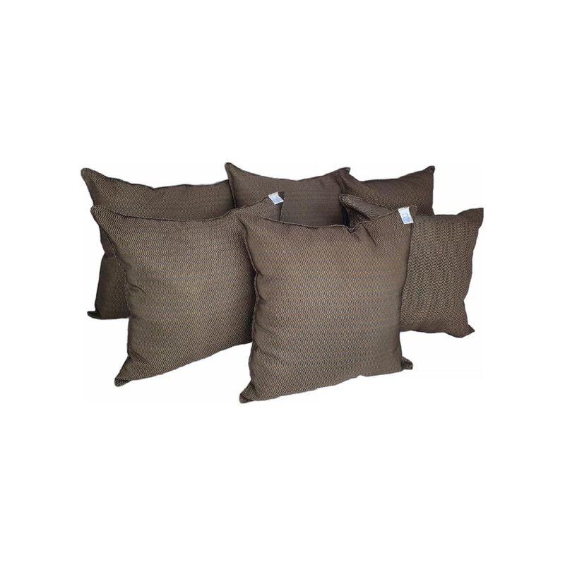 Set 6 Cojines Decorativos Premium Almoda Combin... image number null