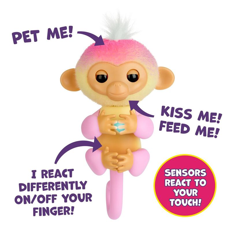 Playset Fingerlings 2023 Interactive Baby Monke... image number null