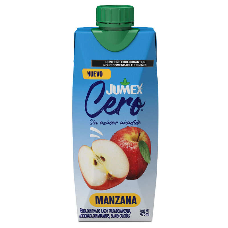 JUMEX PRISMA CERO MANZANA 475ML image number null
