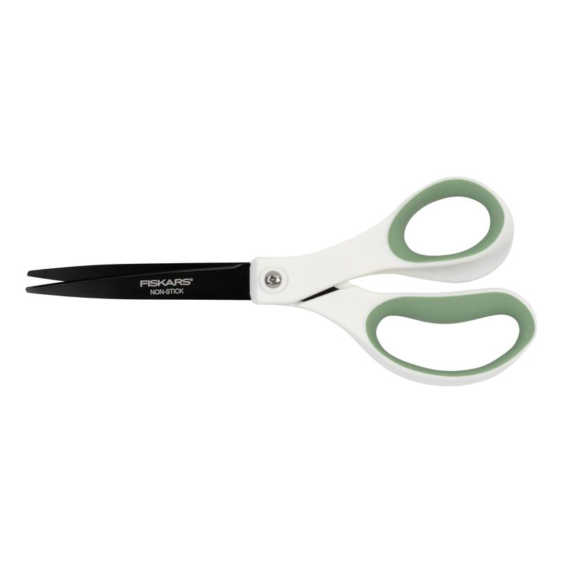 Tijeras Fiskars 20 Cm Titanio Blanco Y Verde image number null