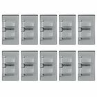 Set 10 Pzas Tapa Intemp  D&uacute;plex Abs 2 M&oacute;d Empaq Agua Montana