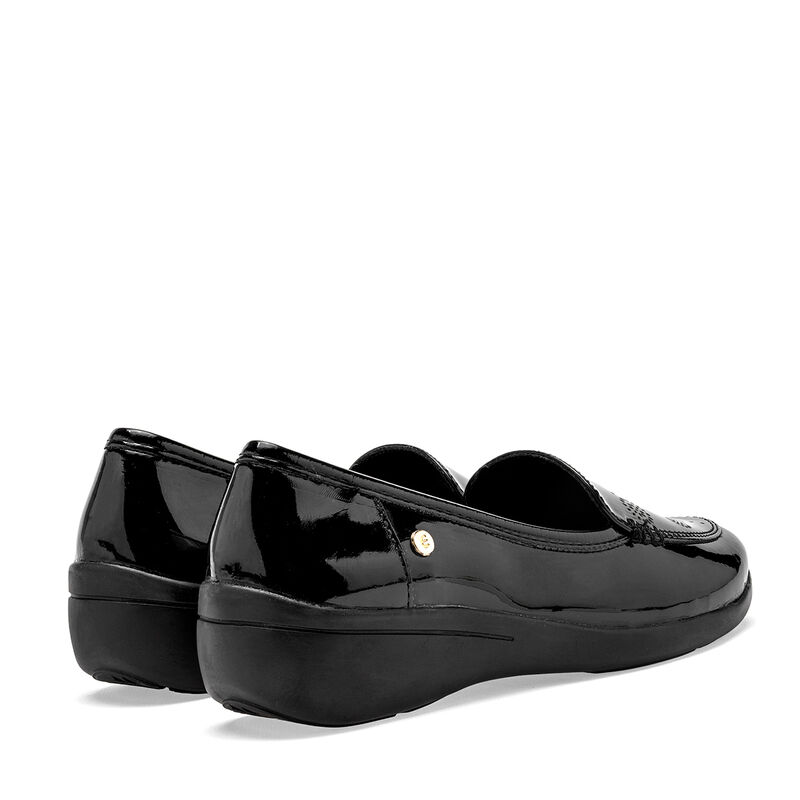 Etnia Mocas&iacute;n Para Mujer Negro Charol Cod 11221... image number null