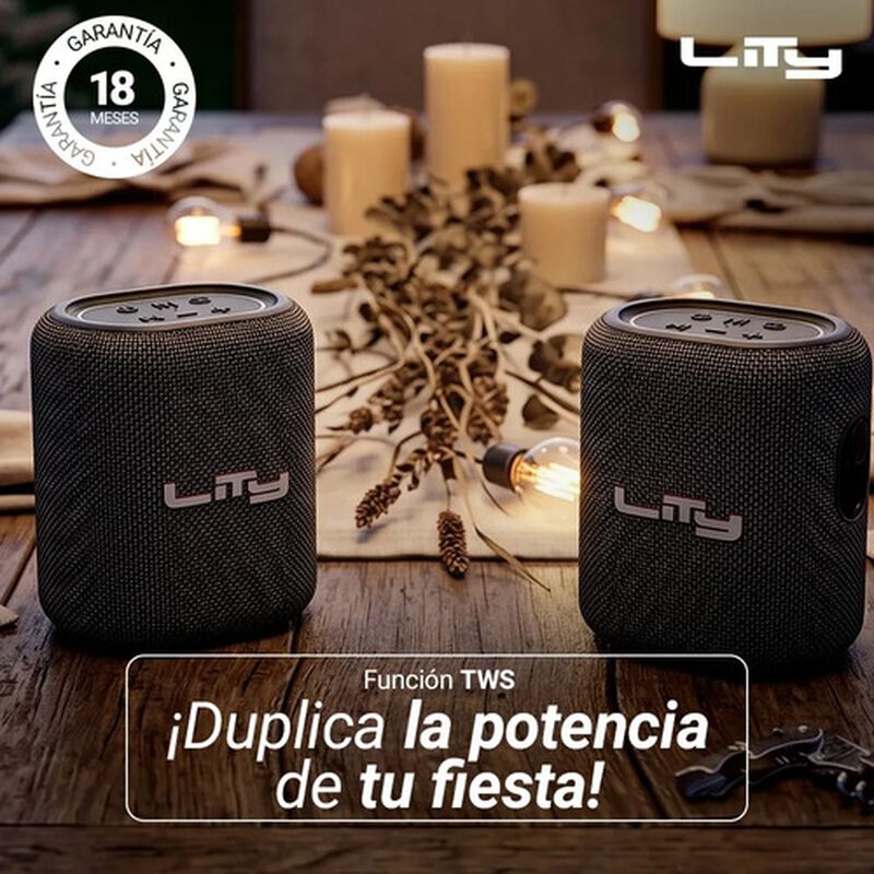 Bocina 30w Bluetooth 5.3 Port&aacute;til Ipx6 Usb-c Ne... image number null