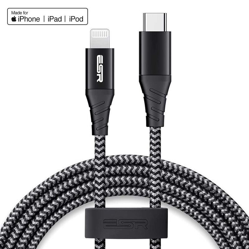 Cable Datos ESR USB-C a Ligthning PD Power Deli... image number null