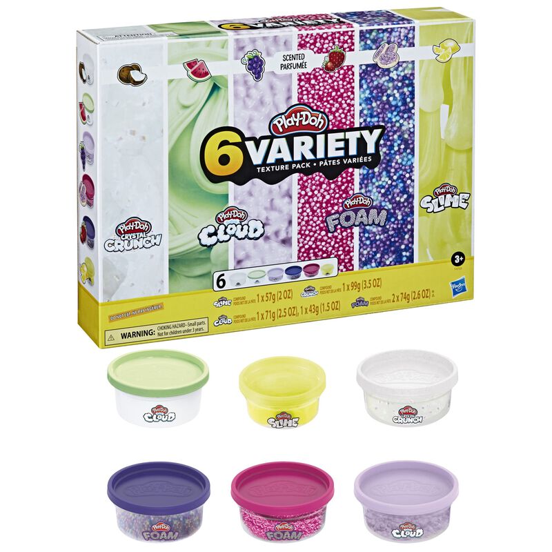 Juguete T&aacute;ctil Play-doh Slime Crystal Crunch Su... image number null