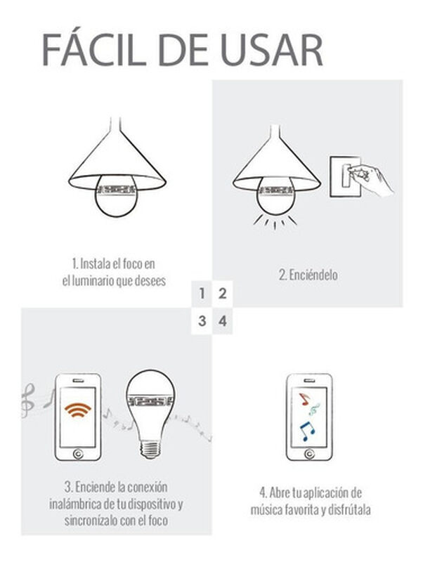 Foco Bocina Led A19 Ahorrador De 9 Watts A19sb-... image number null
