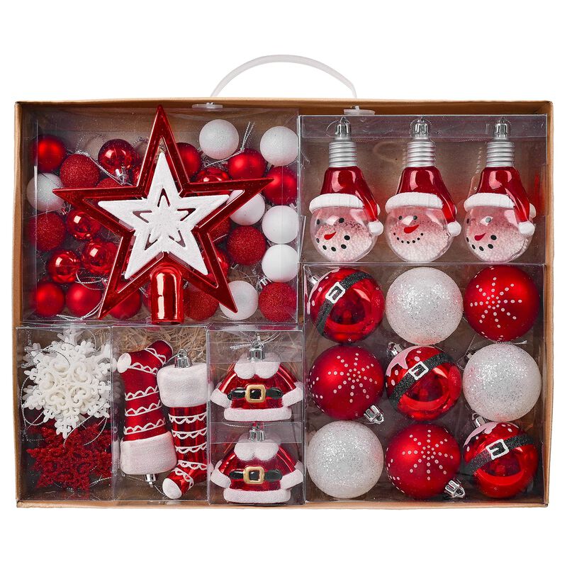 Set De Adornos Navide&ntilde;os Valery Madelyn, 70 Qui... image number null