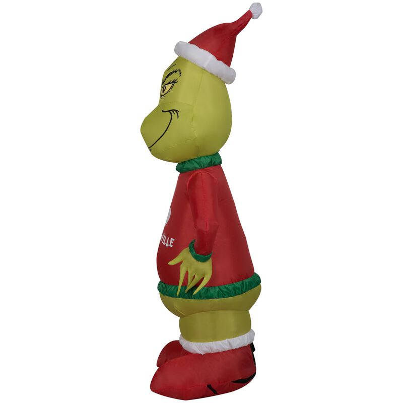 Su&eacute;ter Navide&ntilde;o Inflable Grinch Gemmy De 1,2 M ... image number null