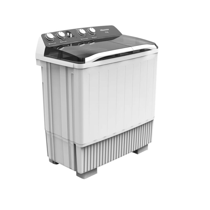 Combo Lavadora Hisense 18 Kg Doble Tina Blanca ... image number null