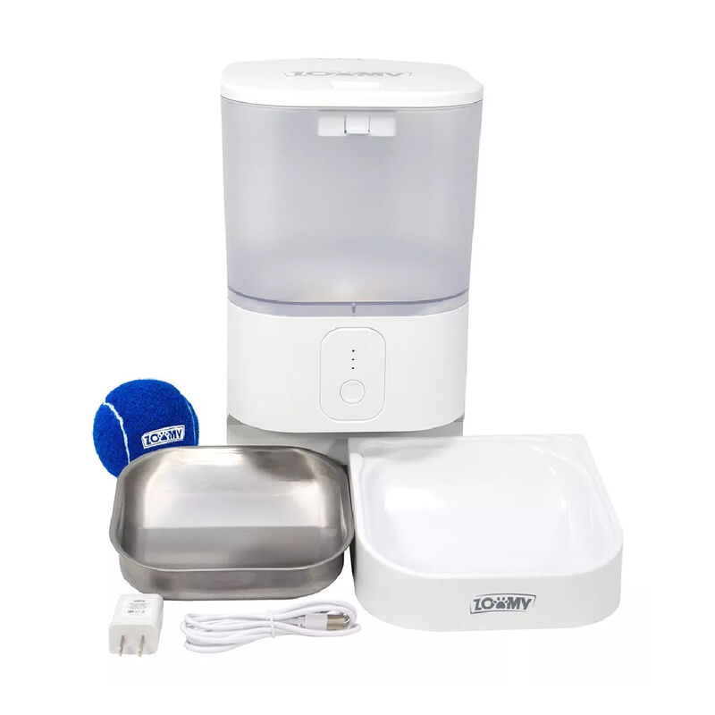 Comedero Smart Para Mascotas Zoomy Acero Inoxid... image number null