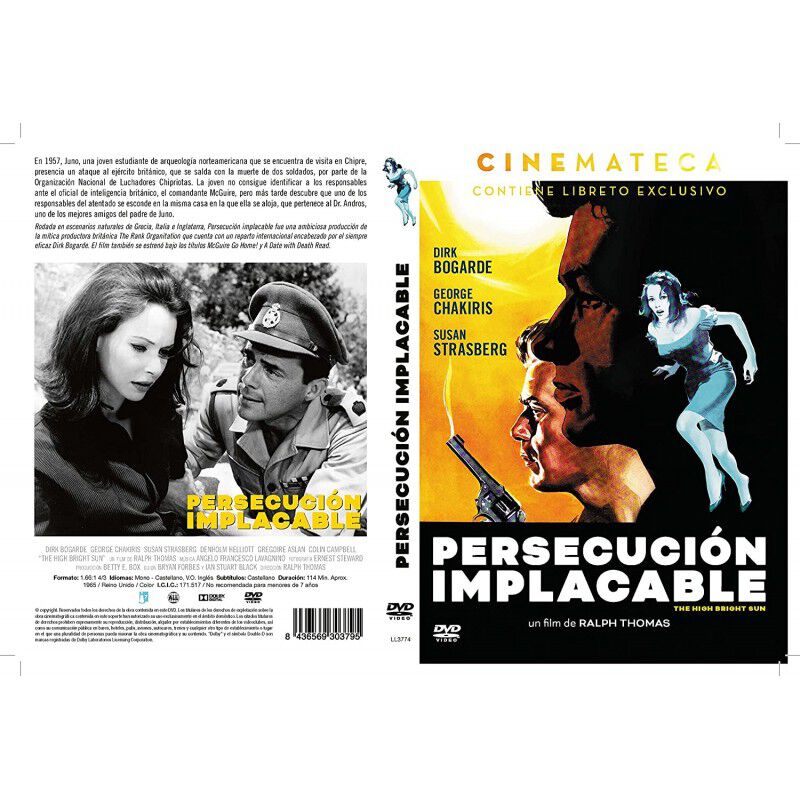 Persecuci&oacute;n Implacable [dvd] (1964) El Sol Alto... image number null
