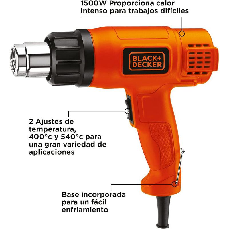 Pistola De Calor Black Mas Decker 1500w Profesi... image number null