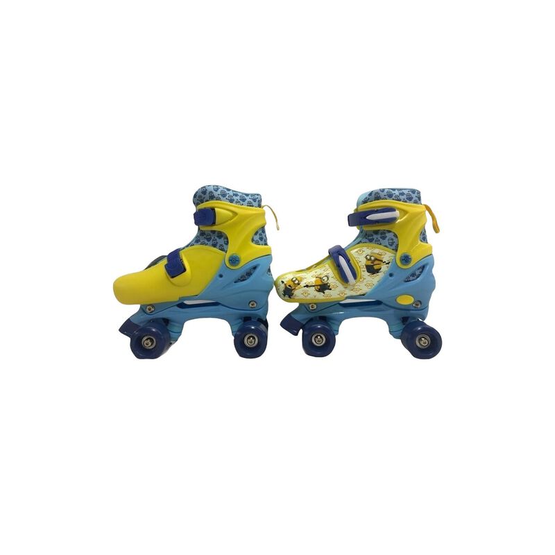 Patines Roller Minions Ajustables 4 Ruedas Con ... image number null