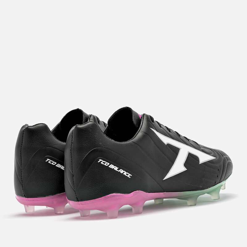 Trucco tenis de f&uacute;tbol para hombre negro blanco... image number null