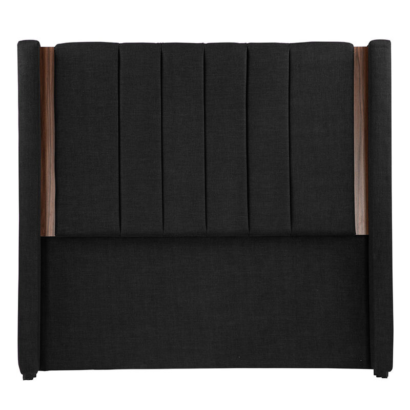 Cabecera Queen Size Dicasa Linz Negro image number null