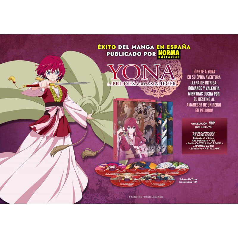 Yona La Princesa Del Amanecer (episodios 1 A 24... image number null