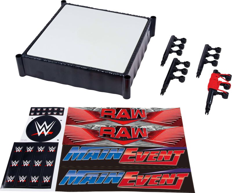 Las Superestrellas De La Wwe Ring Mattel Con Et... image number null