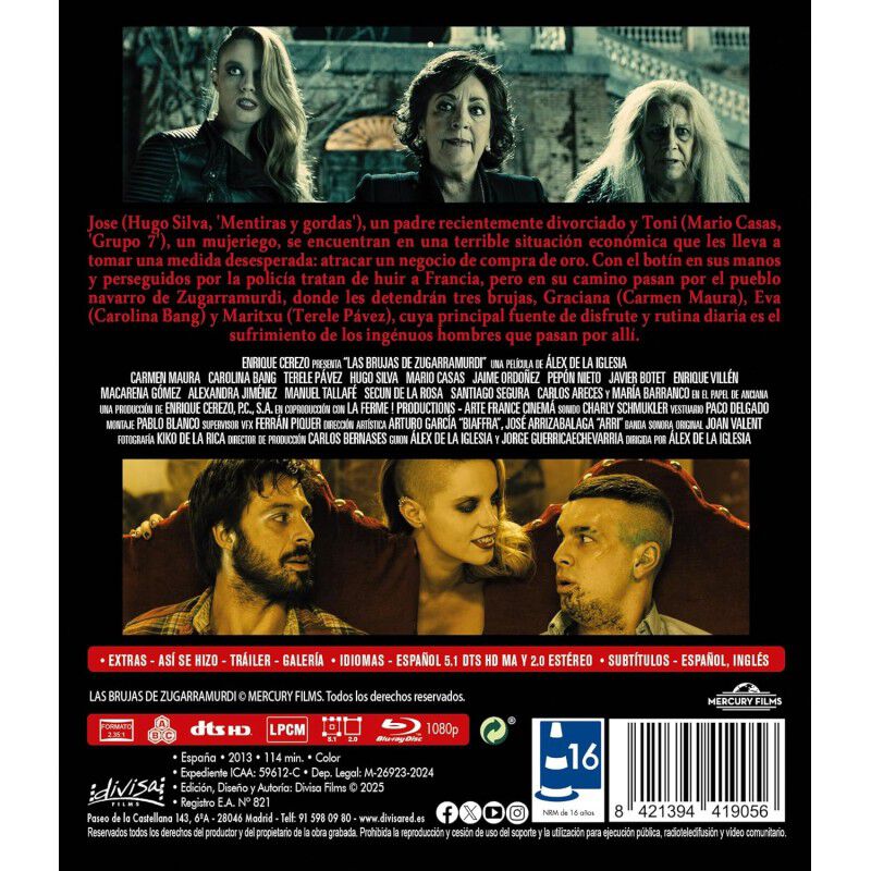 Las Brujas de Zugarramurdi [Blu-ray] (2013) image number null