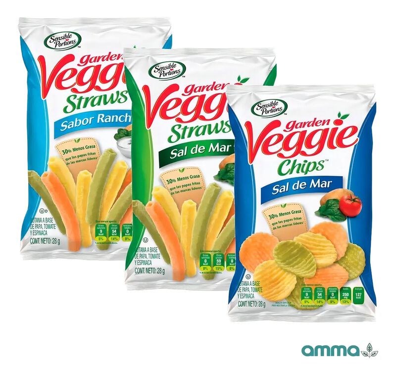 Caja Papas Fritas Veggie Surtidas Con 30 Bolsas... image number null