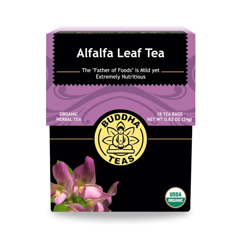 Buddha Teas - T&eacute; De Hoja De Alfalfa, 18 Bolsas ... image number null