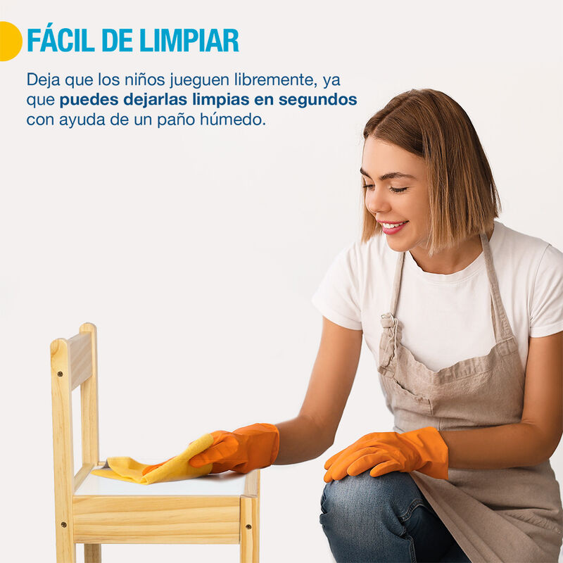 Sillas para Niños de Madera para Mesita Montess... image number null