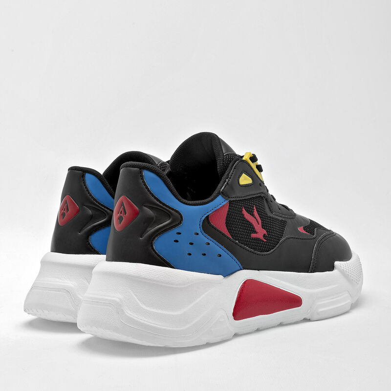 American Fire Tenis urbano para hombre negro az... image number null