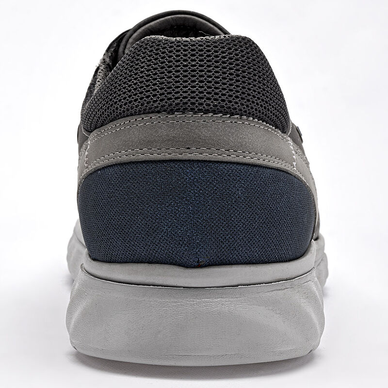 Negro Total zapato casual para hombre gris azul... image number null