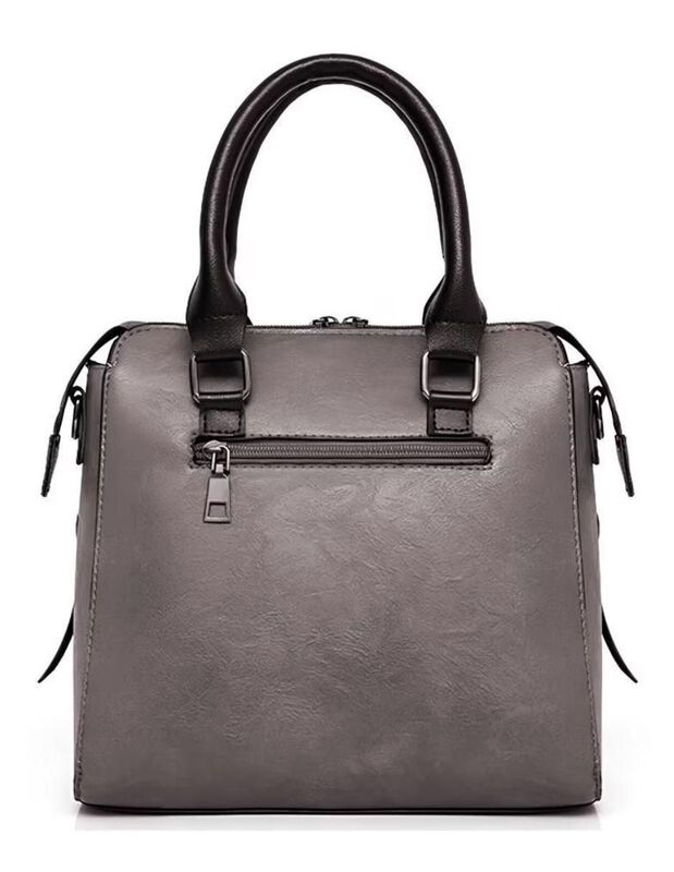 Set De Bolsas Pink Brule De Cuero Para Mujer image number null