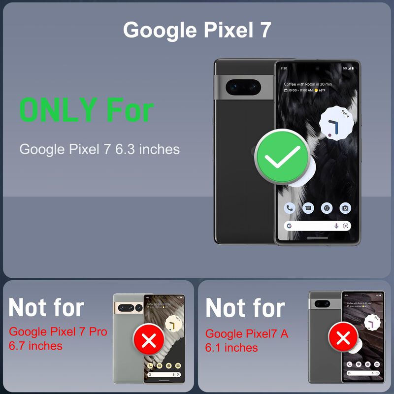 Funda Atump para Pixel 7 Roja con Soporte Girat... image number null
