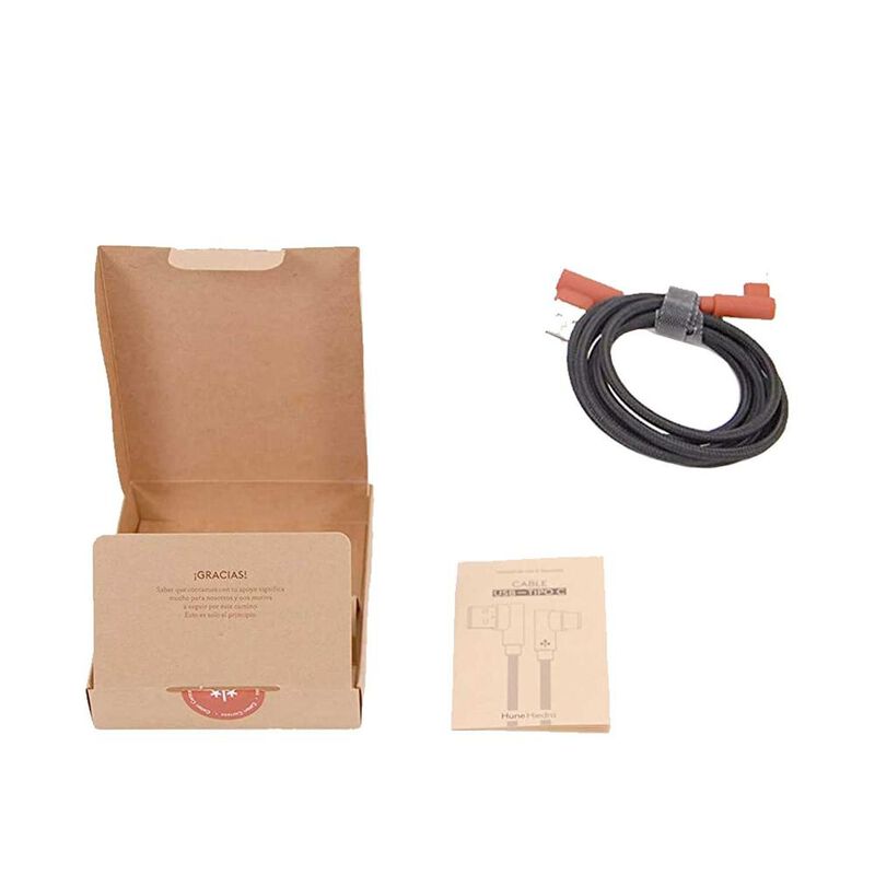Cable Datos HUNE USB-A a USB-C Sustentable 1.2m... image number null