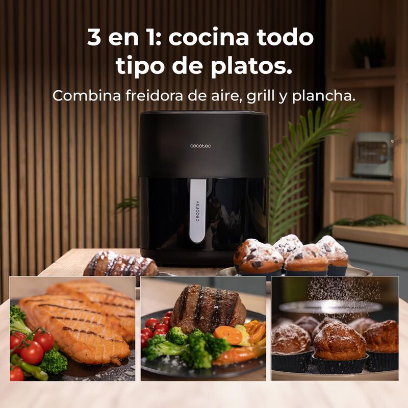 Cecotec Freidora De Aire Cecofry&grill Duoheat ... image number null
