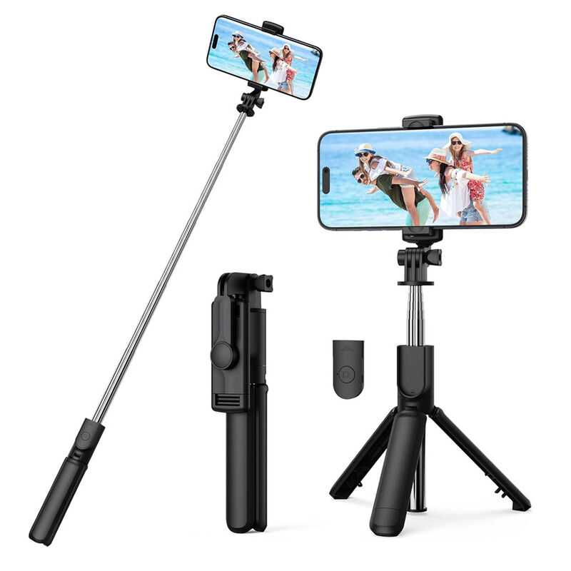 Palo selfie con trípode y control remoto image number null
