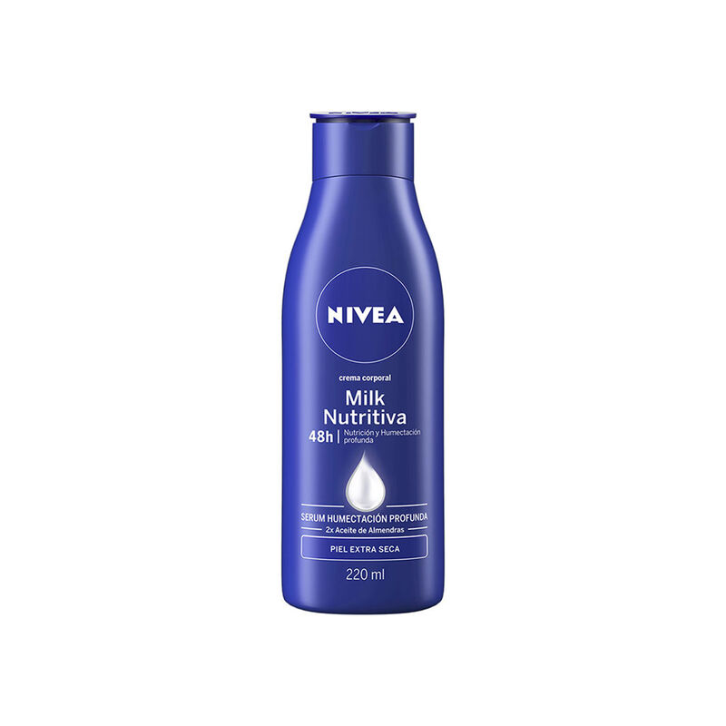 NIVEA CREMA BODY MILK NUTRITIVA 220ML  . image number null