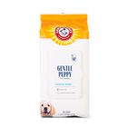 Toallitas De Aseo Para Perros Arm & Hammer, Toallitas Desodorizantes Naturales Para Mascotas Con Coco, Esenciales De Viaje Y Suministros Para Perros, Limpieza De Todo El Cuerpo Y La Cara Del Perro, Eliminadoras De Olores Con Bicarbonato De Sodio, 100 Unidades