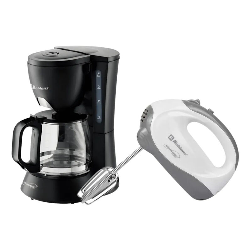 Combo Koblenz Cafetera 4 Tazas Ckm204 Y Batidor... image number null
