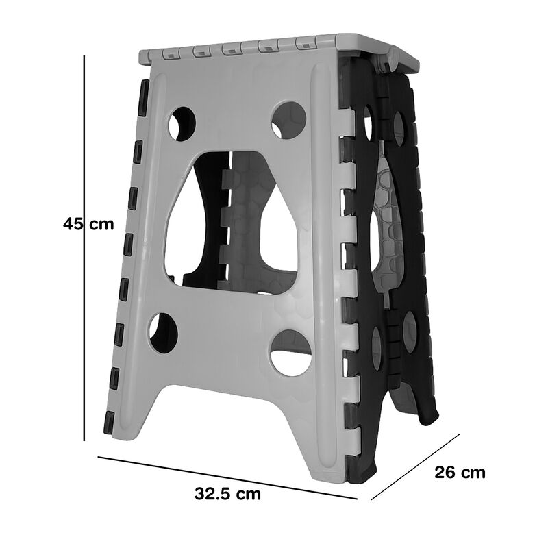 Banco plegable Negro/gris image number null