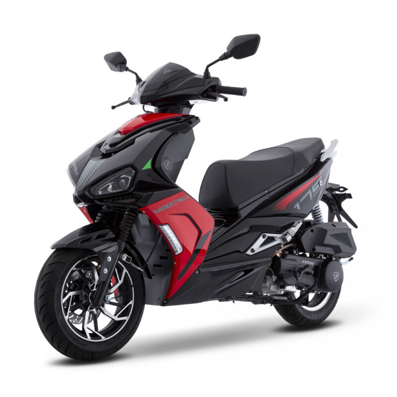 Motocicleta Italika MODENA175 Negro Rojo image number null