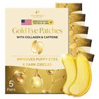 Parches Para Ojos Plantifique 5 Pares con Oro 24K y Col&aacute;geno