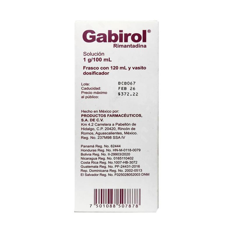 Gabirol 1 G 120 Ml image number null