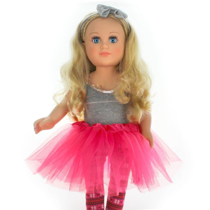 Falda My Lello 46 cm Rosa Intenso 3 Capas Baila... image number null